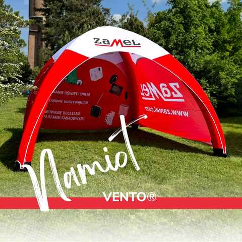 Namiot VENTO® – maksymalna widoczność Twojej marki