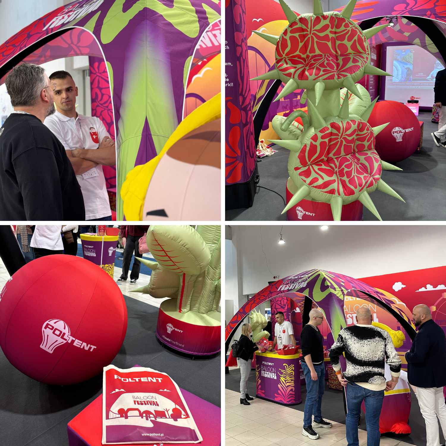 REMA Days stoisko Poltent 2026 - producent reklamy pneumatycznej