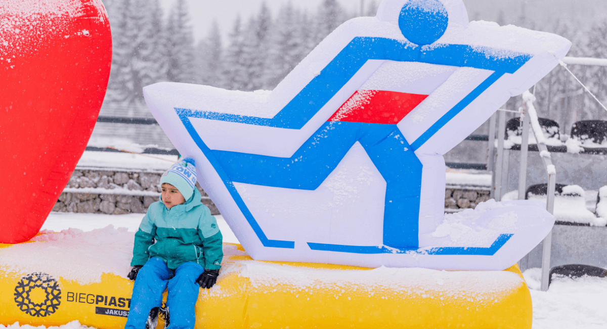 Bieg Piastów oprawa eventu Poltent
