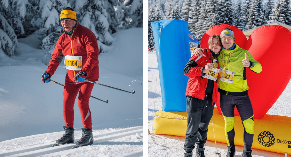 Bieg Piastów oprawa eventu Poltent
