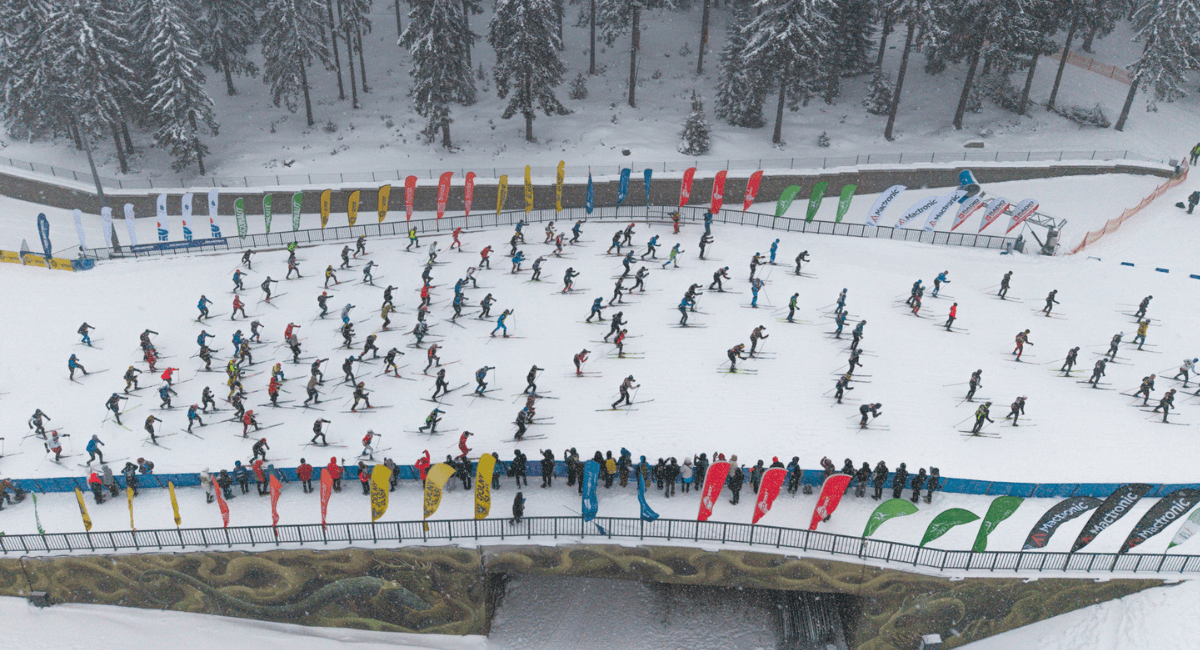 Bieg Piastów oprawa eventu Poltent