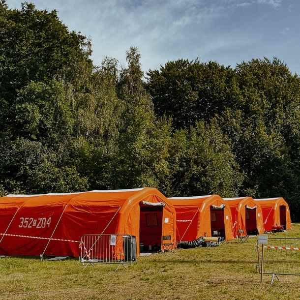 Namioty dla obrony cywilnej