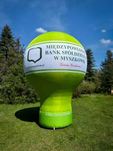 Balon Beta 4m dla Banku Spółdzielczego w Myszkowie