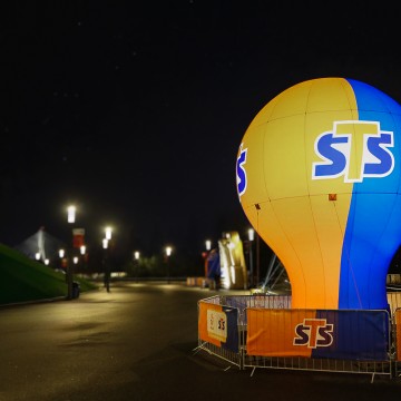 Balon reklamowy Gamma 4m z oświetleniem LED dla STS 
