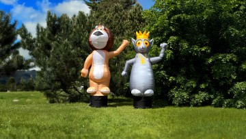 Hello Man -  3m machacze Lew oraz Lemur