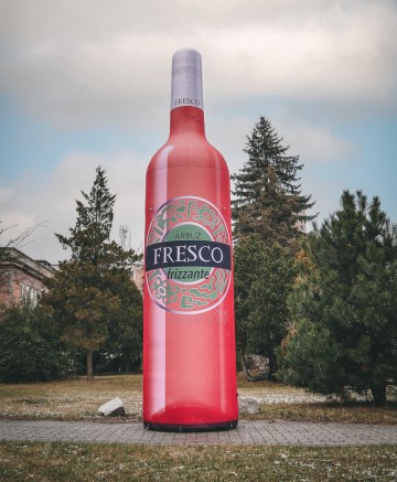Replika produktu stałociśnieniowa butelka Fresco Frizzante