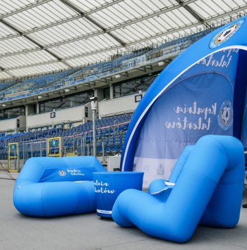 Strefa relaksu na Stadionie Śląskim podczas Silesia Cup