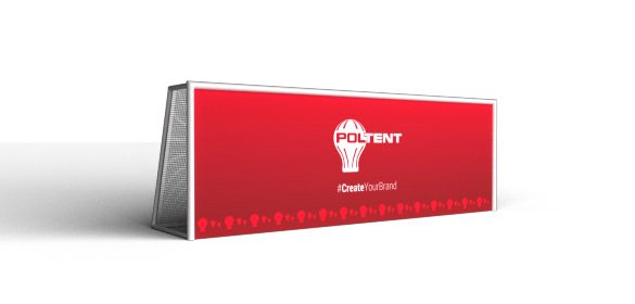 Baner do bramki piłkarskiej