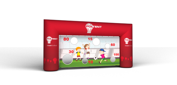 Brama startowa z banerem