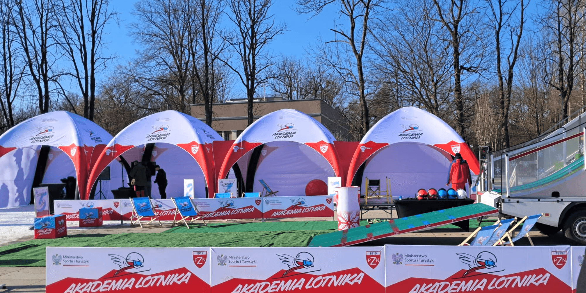 Namiot reklamowy z nadrukiem – producent Poltent