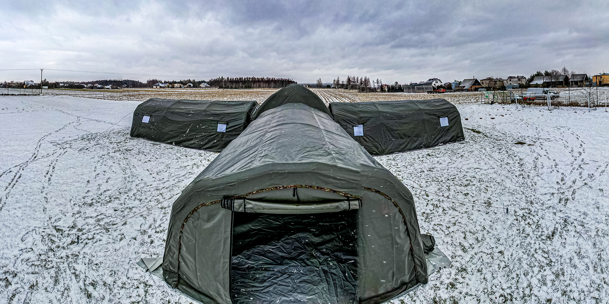 Namioty dla obrony cywilnej Poltent