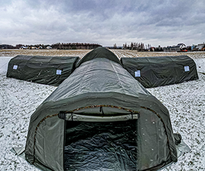 Namioty dla wojska